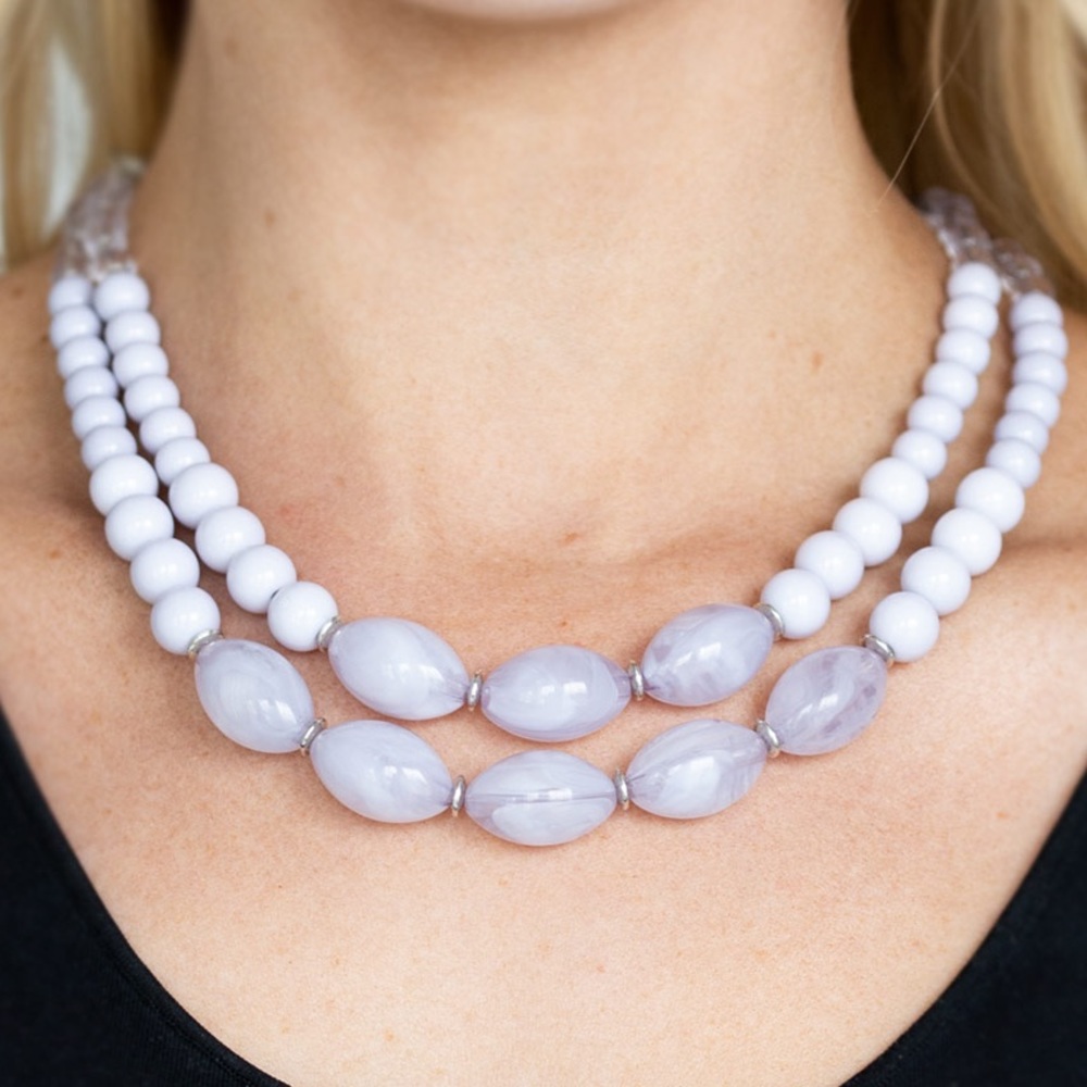 Sundae Shoppe - Silver Necklace